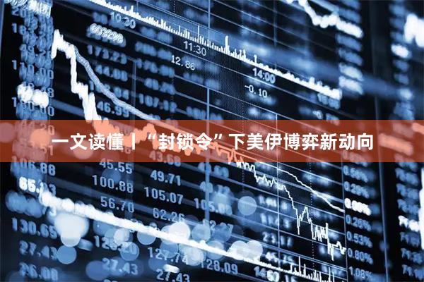 一文读懂丨“封锁令”下美伊博弈新动向